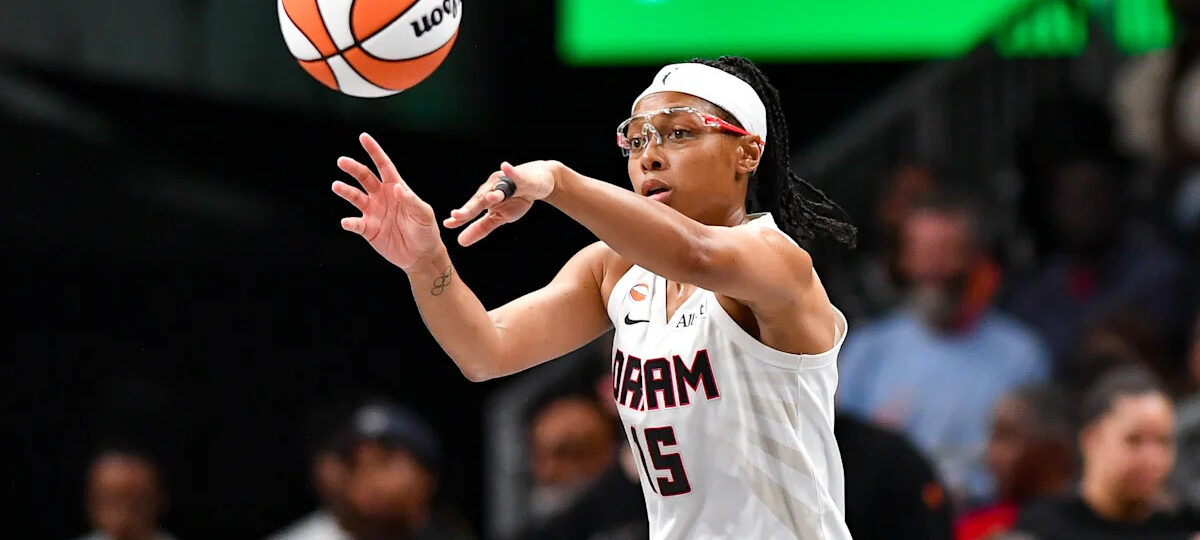 Dream's Allisha Gray back in full practice, still day-to-day with hand injury ahead of WNBA Finals