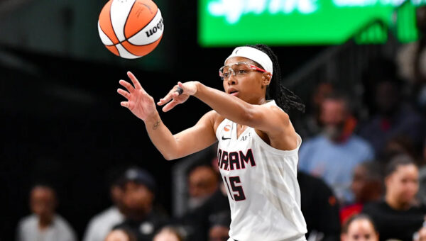 Dream's Allisha Gray back in full practice, still day-to-day with hand injury ahead of WNBA Finals