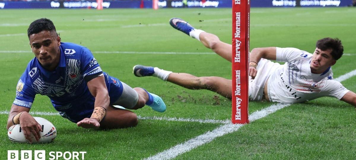 NRL gap a factor in France's heavy defeat by Samoa, says boss
