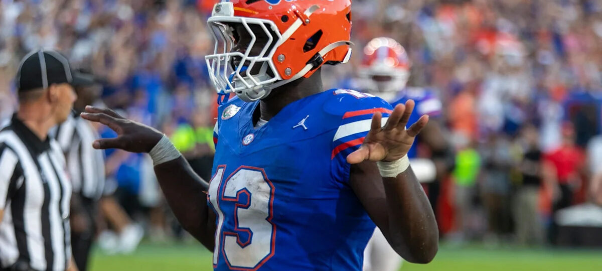 Jadan Baugh lands in top 3 of latest Heisman Trophy rankings