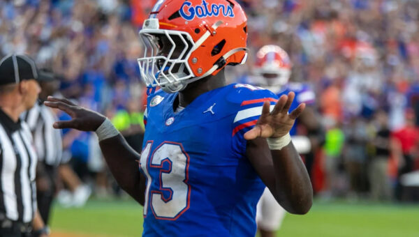 Jadan Baugh lands in top 3 of latest Heisman Trophy rankings