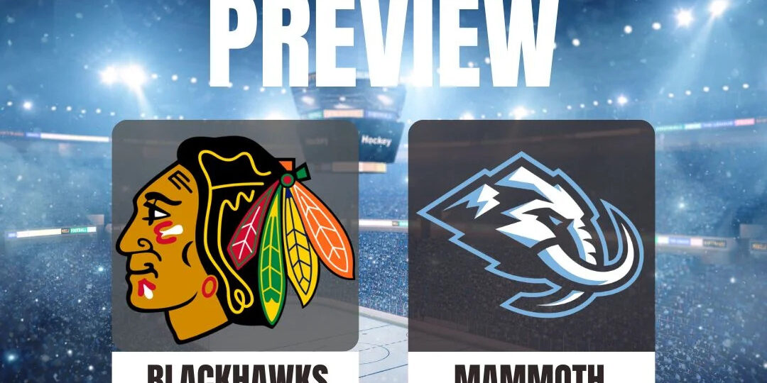 Blackhawks vs. Mammoth: Teuvo Time, Projected Lineups, Preview, & How To Watch