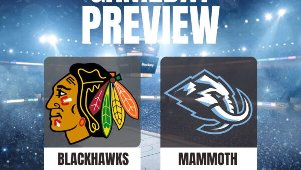 Blackhawks vs. Mammoth: Teuvo Time, Projected Lineups, Preview, & How To Watch