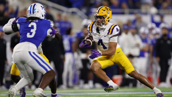 Where is LSU football ranked after overtime loss at Kentucky in Week 6?