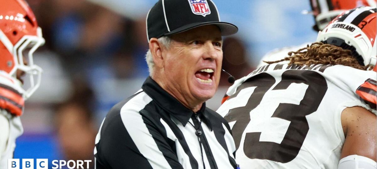 NFL suspends two officials for player incidents