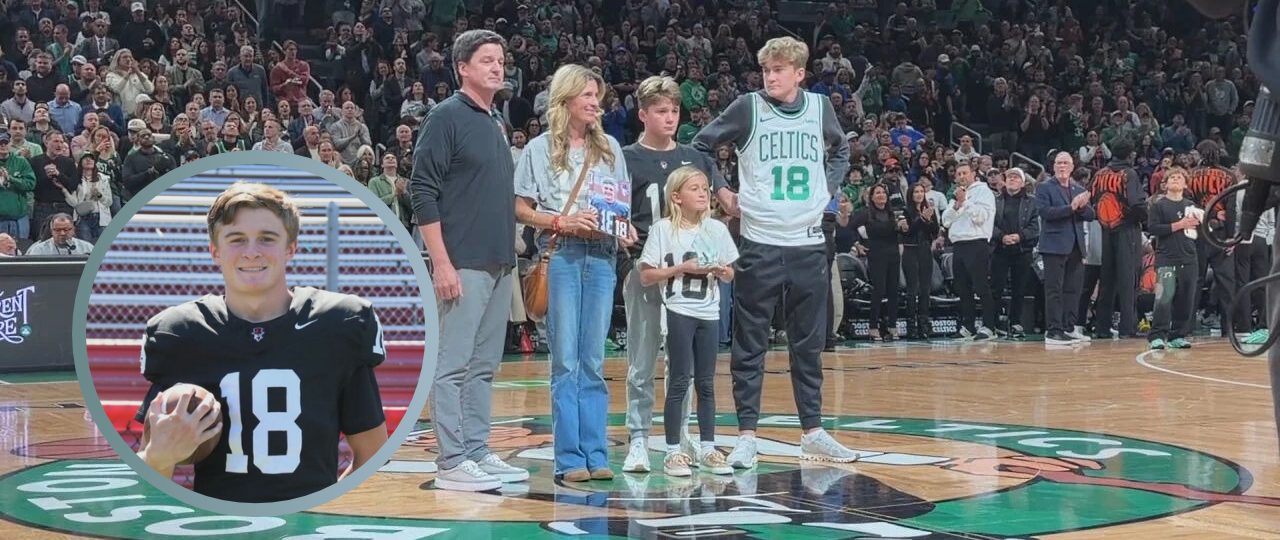 Celtics honor Marblehead teen with “Heroes Among Us” award