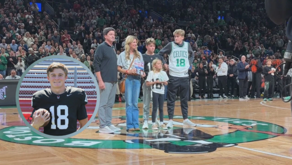 Celtics honor Marblehead teen with “Heroes Among Us” award