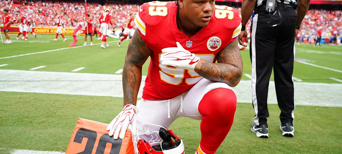 Will Peter Woods play today? Status update for Chiefs DL in Week 6