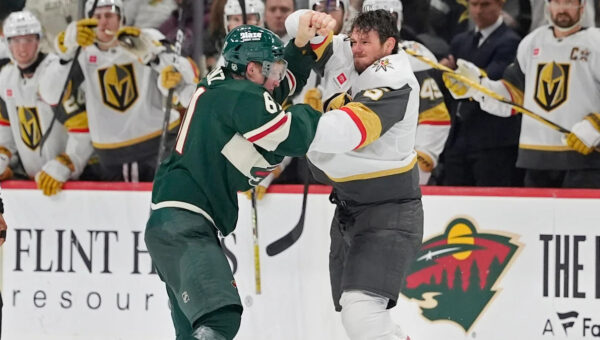 MN Wild Veteran Calls Out Vegas ‘Tough Guy’