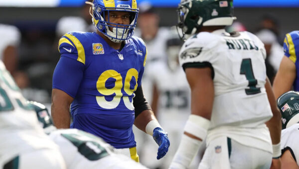 Aaron Donald officially OUT for Eagles-Rams in Week 4