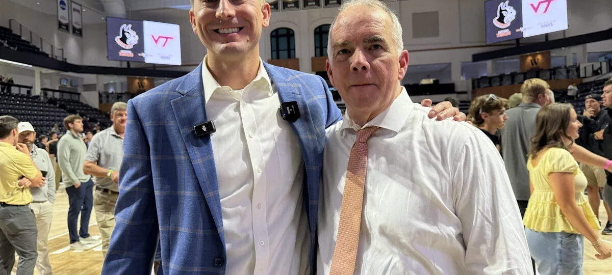 Wofford honors Mike Young in emotional return with Virginia Tech
