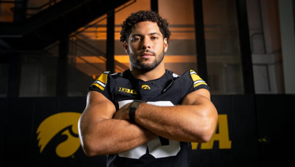 Iowa football captain keeps things in perspective after Ohio State loss