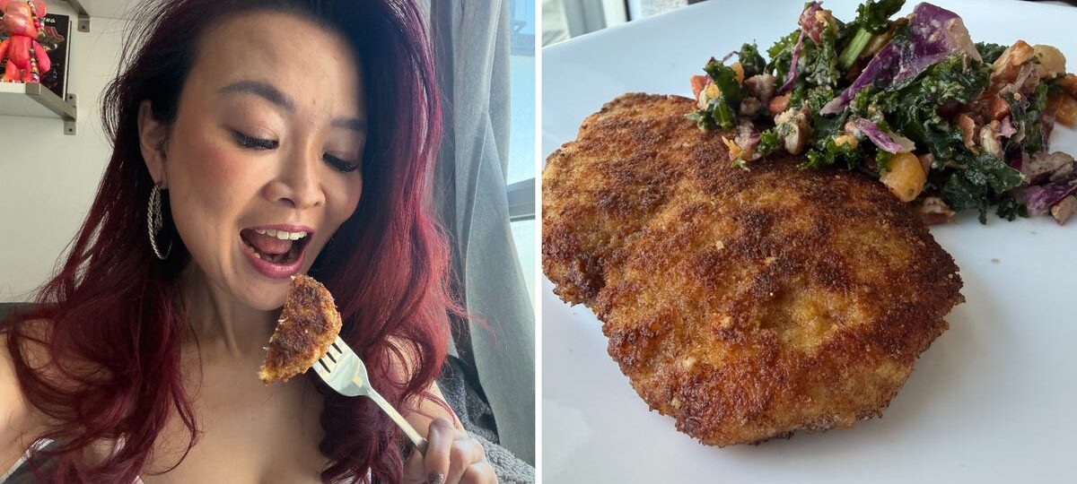 I swear by Ina Garten's 20-minute Parmesan chicken. It's my go-to weeknight dinner that requires only a few ingredients.