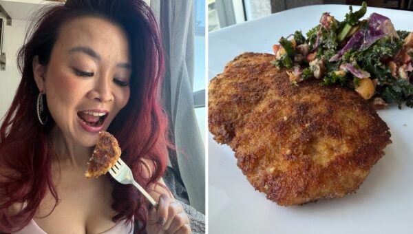 I swear by Ina Garten's 20-minute Parmesan chicken. It's my go-to weeknight dinner that requires only a few ingredients.