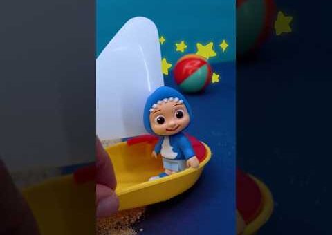 JJ’s Beach Ball Rescue Adventure! 🏖️🏐🛟 Toy Play #cocomelon #whorts