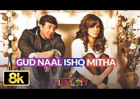 Gud Naal Ishq Mitha 8K Video Song | I Love New Year | Sunny Deol | Kangana Ranaut
