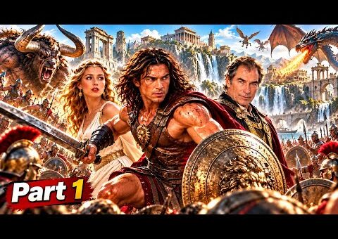 Timothy Dalton, Leelee Sobieski & Kim Coates In MIGHTY HERCULES | Hollywood Action Adventure Movie
