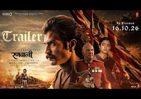 Ranabaali Official Trailer (Hindi) | Vijay Deverakonda | Rashmika | Rahul Sankrityan | Ajay-Atul