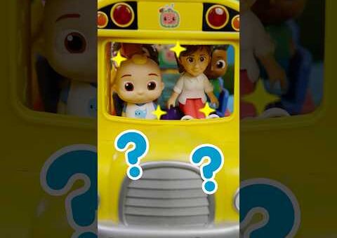 What Can We Do on the School Bus? 🚌🎶🚌 Fun Wheel on the Bus Toy Play! #CoComelon #Shorts