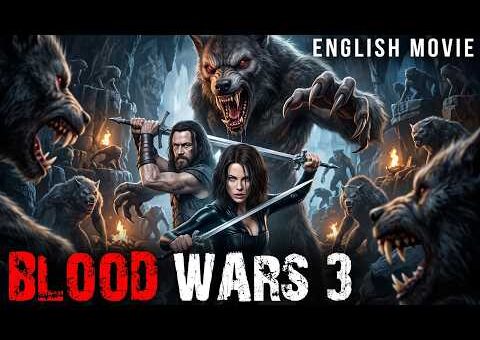 BLOOD WARS 3 | One Warrior Rises Against Vampire Lords in a Werewolf War | Hollywood Action Movie